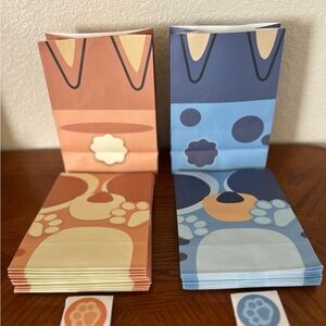 BLUEY AND BINGO FAVOR BAGS 24 PCS